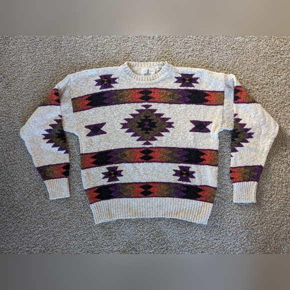 Austin Reed | Sweaters | Vintage Austin Reed Sweater Aztec 9s Western ...